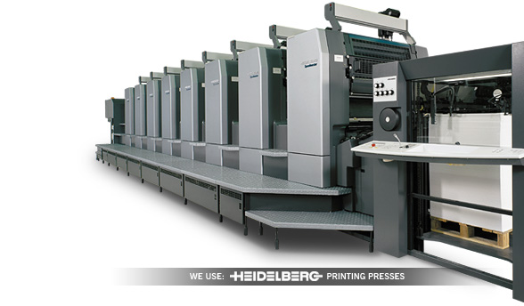 Full Color Printing Press Heidelberg Press